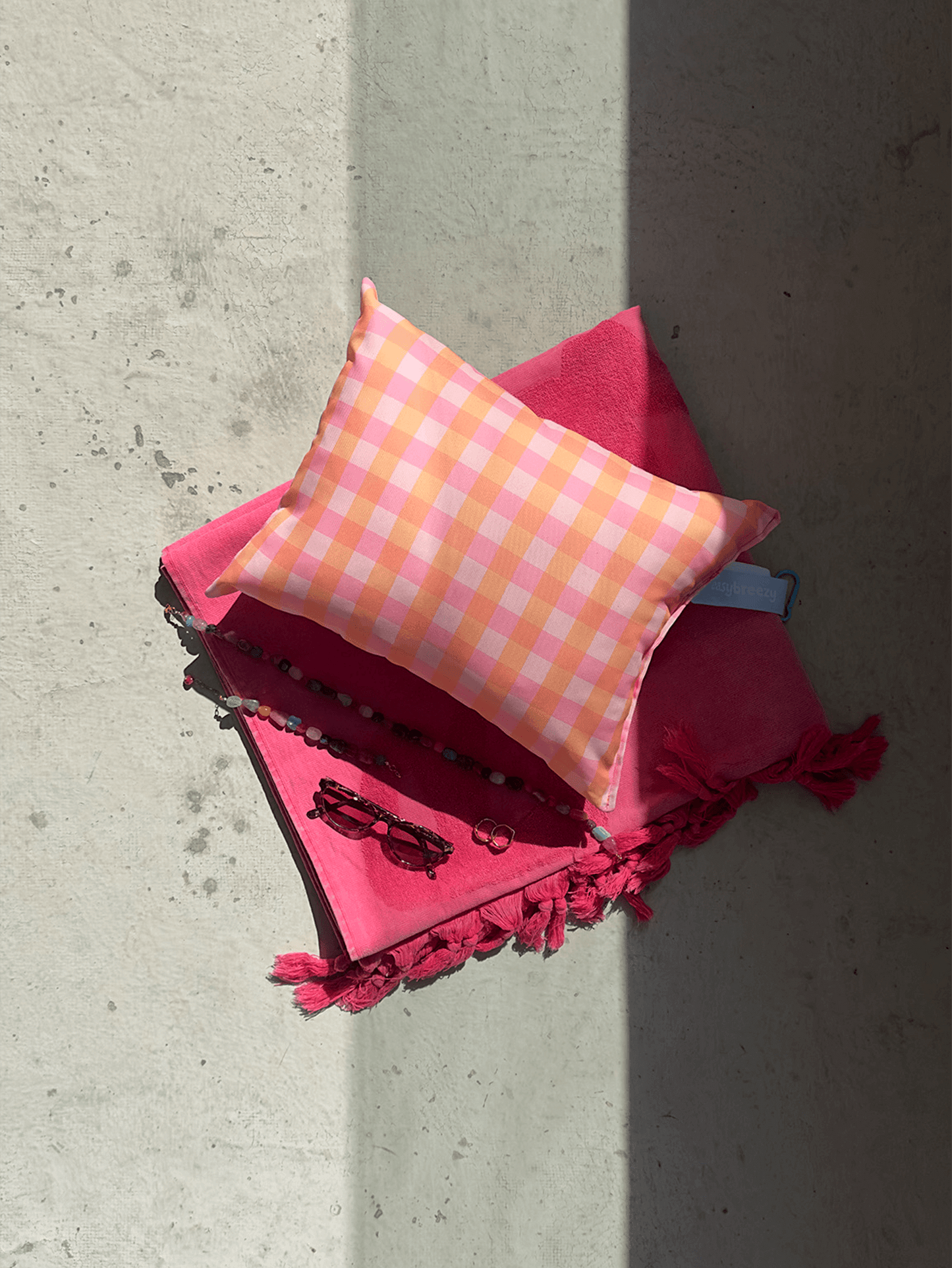 almofada de praia CORAL by easybreezy