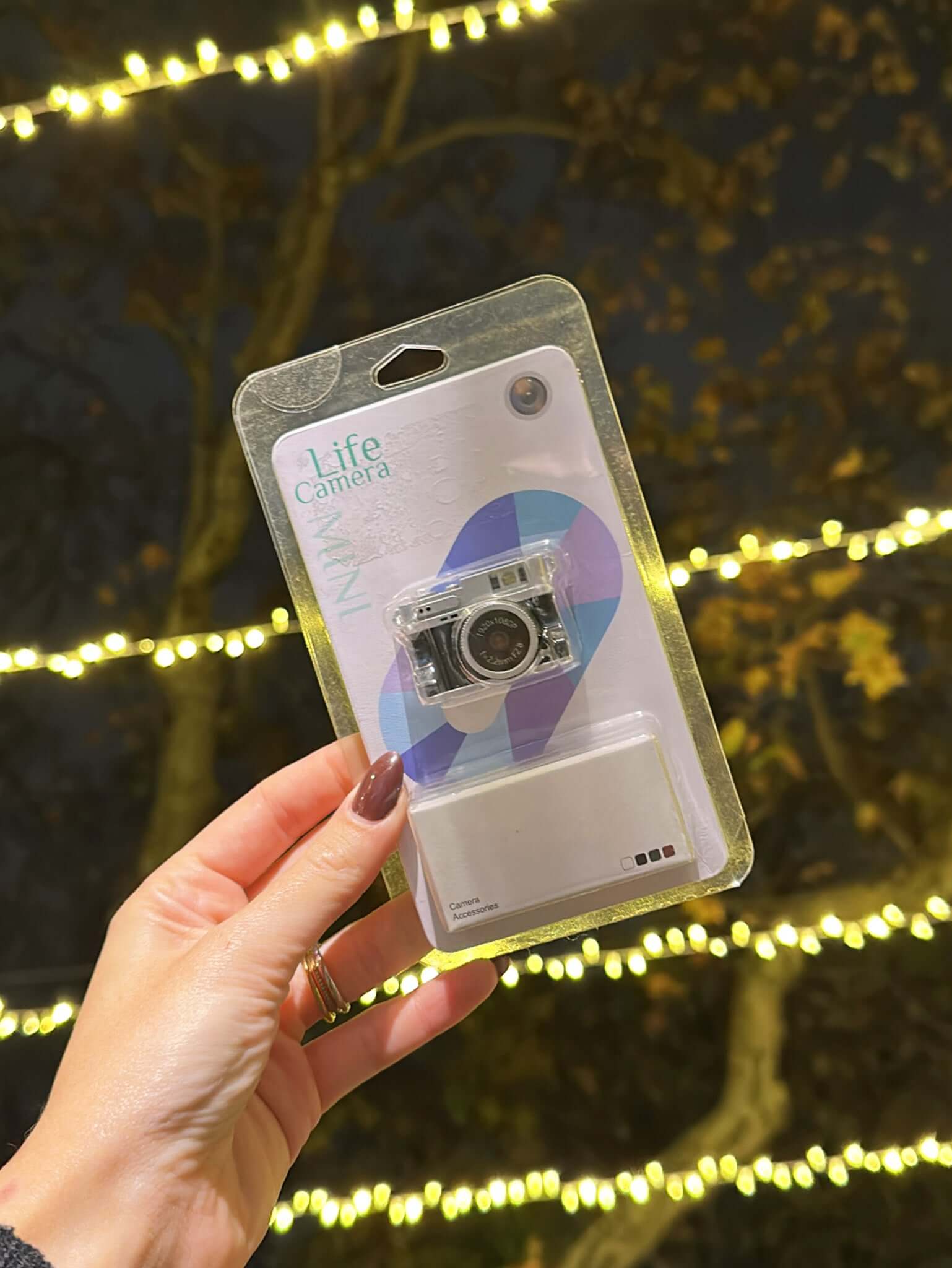 mini máquina fotográfica digital