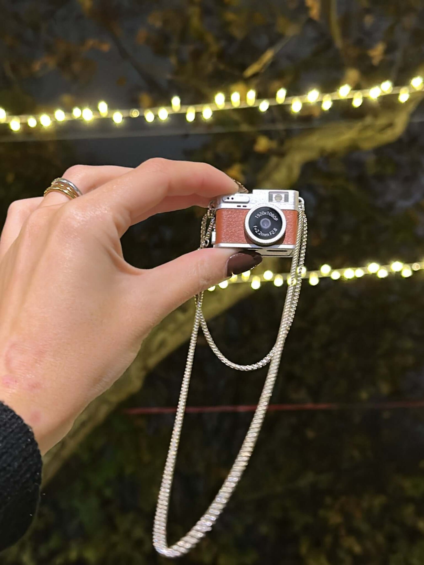 mini máquina fotográfica digital