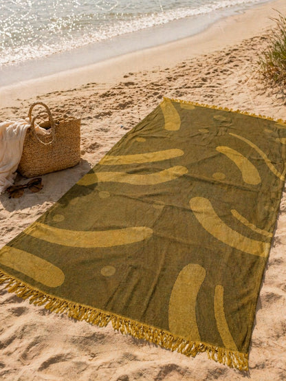 Toalha de praia ARRIFANA 100% algodão made in Portugal